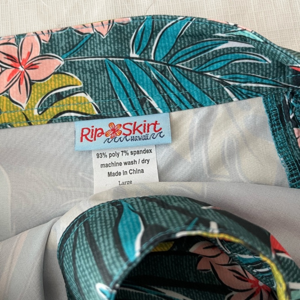RipSkirt Hawaii Tropical Print Wrap Skirt - Picture 3 of 4